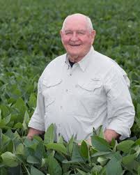 Sonny Perdue in Soybean Field